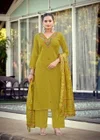Rutvi By Woodee Rayon Kurti With Bottom Dupatta
